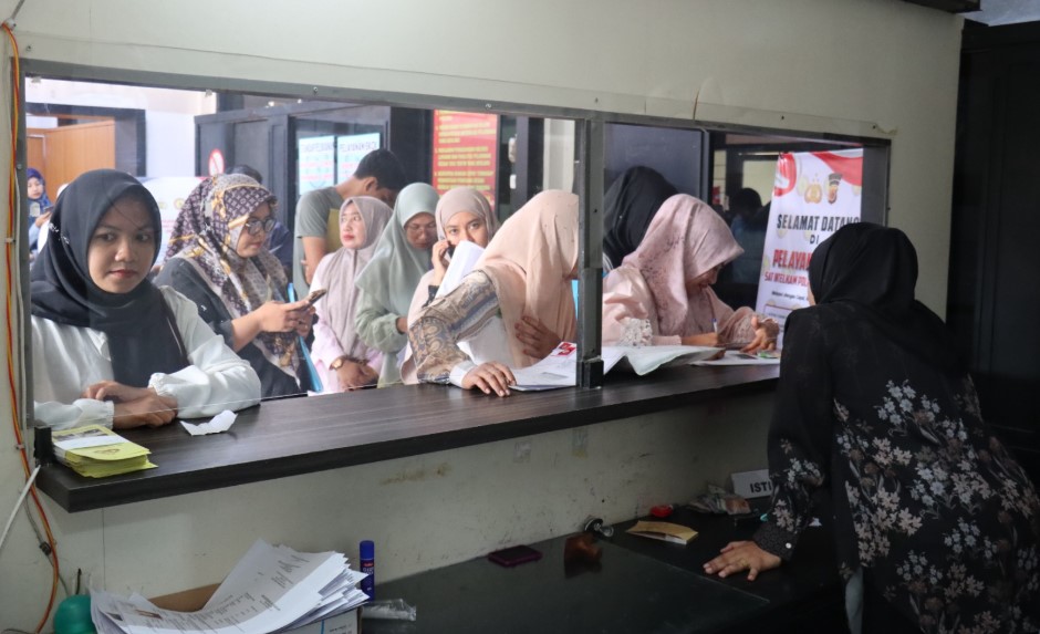 Antrean SKCK Membeludak untuk Syarat PPPK Paruh Waktu, Polresta Banda Aceh Tetap Buka Layanan di Hari Libur