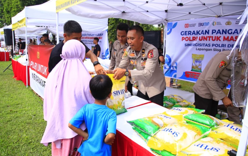Polri Gencarkan Gerakan Pangan Murah, Siapkan Sistem Drive-Thru bagi Ojol
