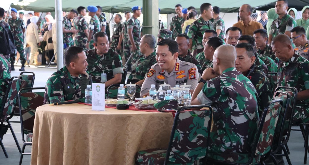Kapolresta Banda Aceh Hadiri Bakti Sosial TNI di Indoor Jasdam IM