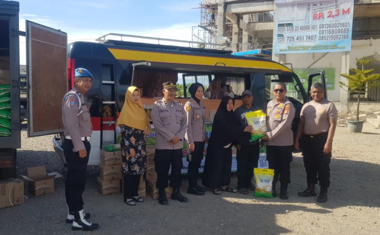 Pasar Murah Kolaborasi Polresta Banda Aceh dengan Perum Bulog Kanwil Aceh, Habiskan 3,5 Ton beras