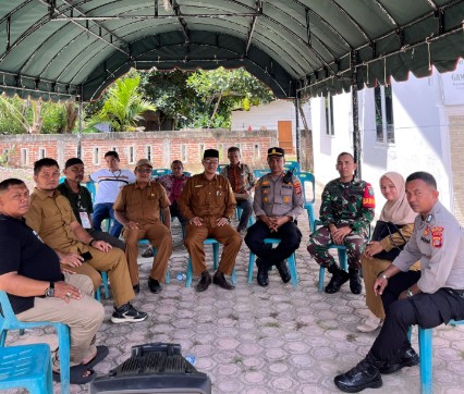 Muspika Kuta Baro Lakukan Patroli ke TPS Pilchiksung 