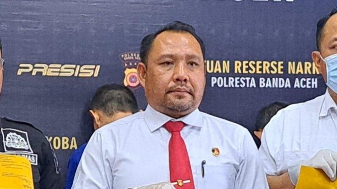 Tren Tersangka Kasus Narkoba di Polresta Banda Aceh Meningkat, 12 Orang per Bulan