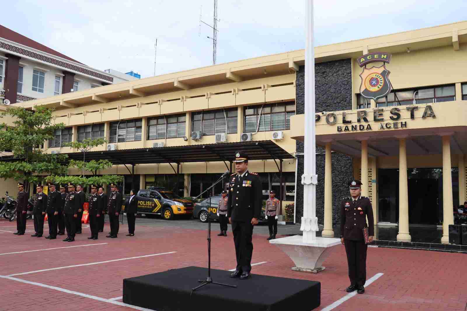 Polresta  Gelar Upacara Peringatan Hari Pahlawan Nasional 2025