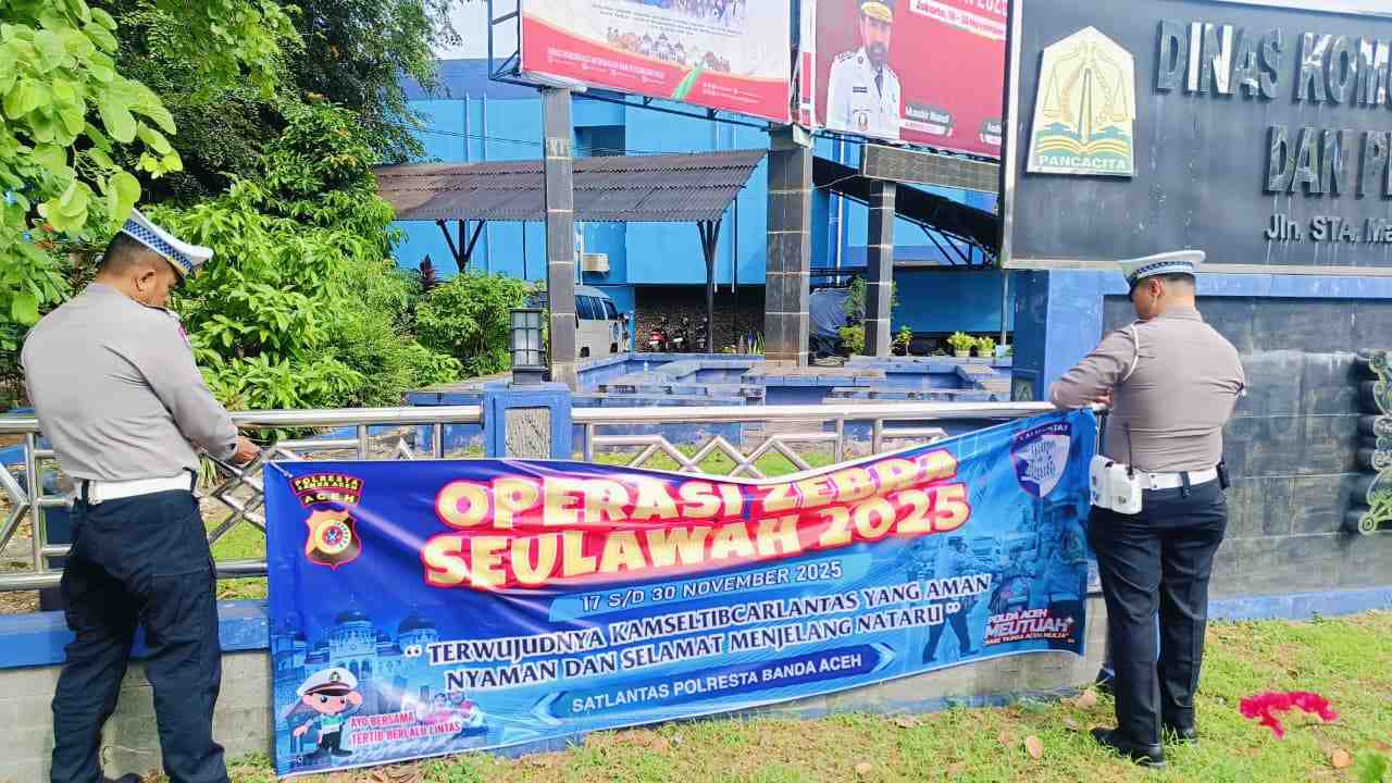 Operasi Zebra Seulawah 2025 Bertujuan Untuk Terwujudnya Kamseltibcar Lantas Yang Aman dan Nyaman Jelang Nataru