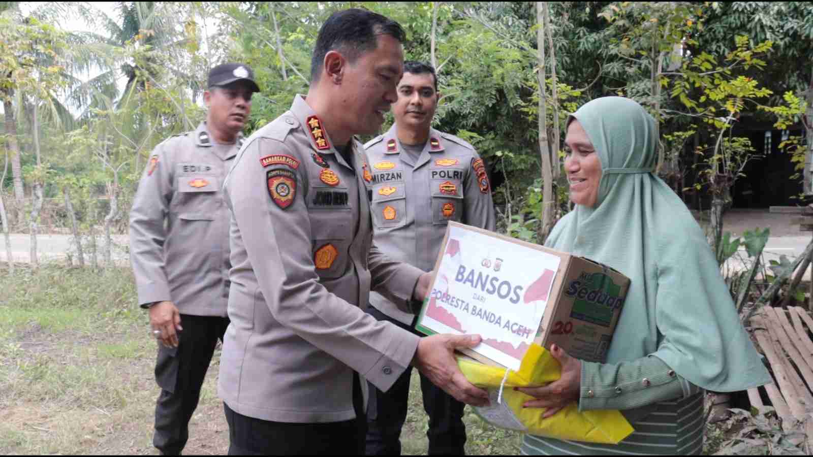 Terima Kasih Kapolresta Atas Bantuan nya