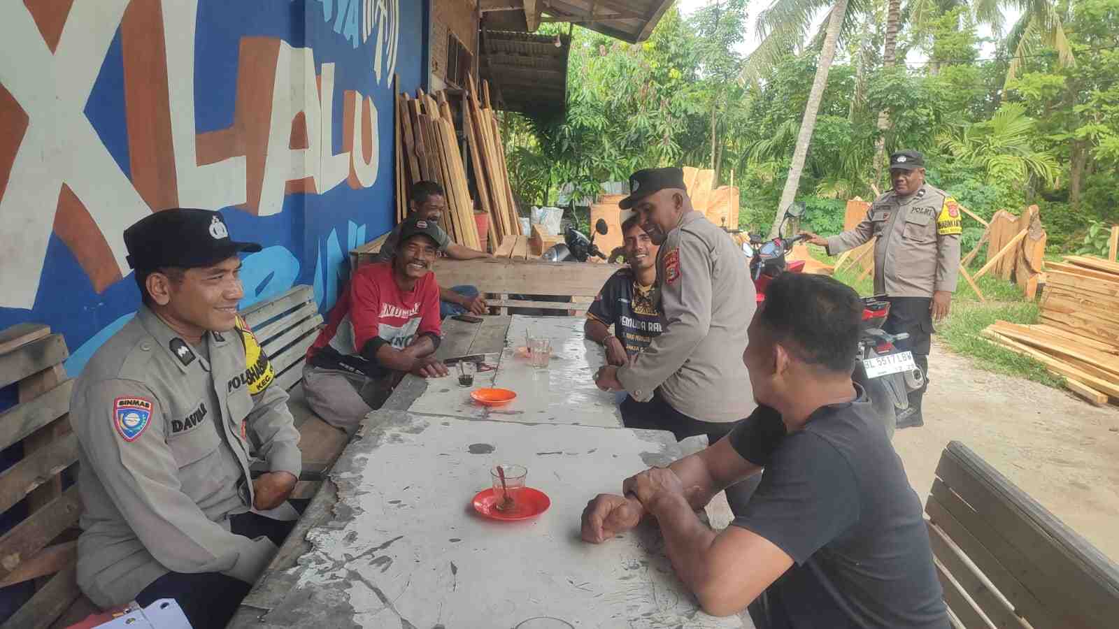 Eratkan Hubungan Polri dengan Masyarakat, Bhabinkamtibmas Lakukan Sambang