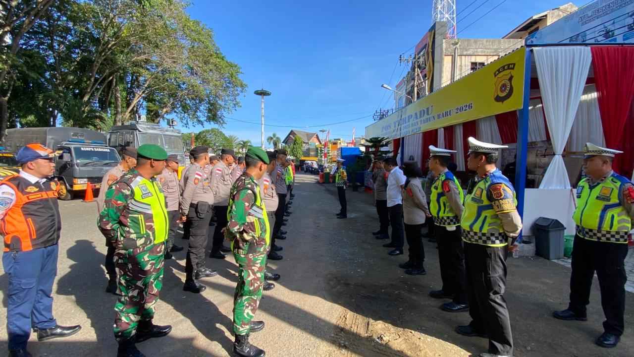 Apel Operasi Lilin Seulawah-2025, Polresta Banda Aceh Tegaskan Kesiapsiagaan Personel 