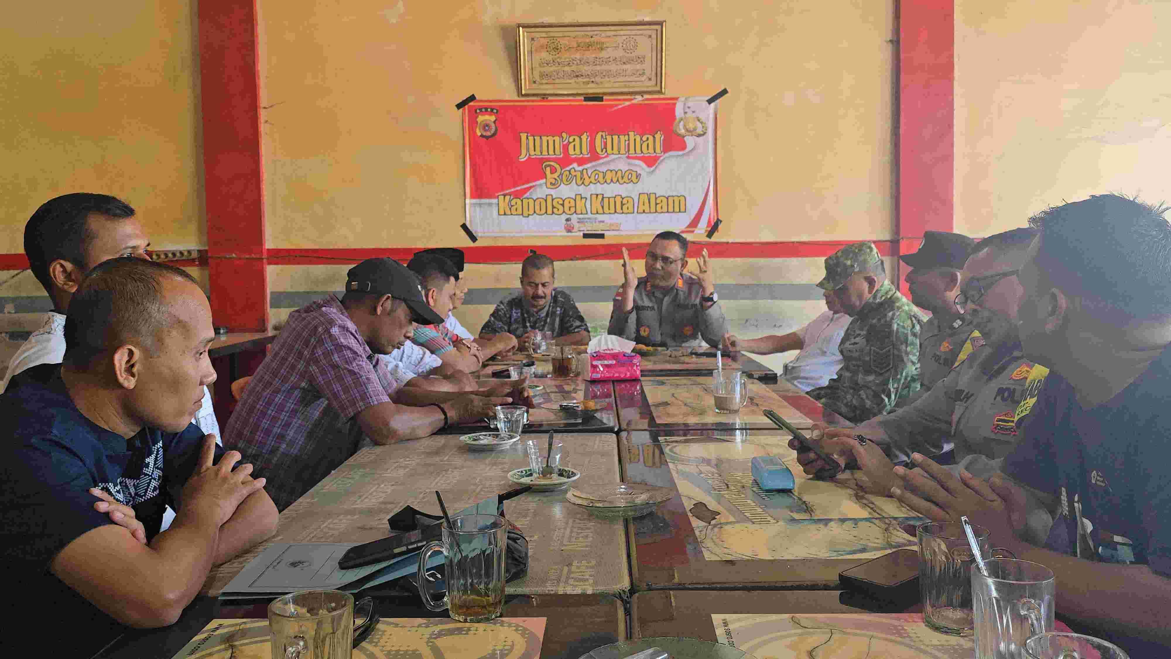 Polresta Banda Aceh Galakkan Giat Jumat Curhat