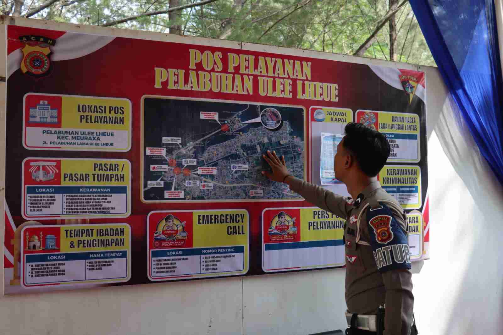Ingat! Ini Titik Posko Bisa Digunakan Pengendara Saat Arus Mudik 2026 di Wilkum Polresta Banda Aceh