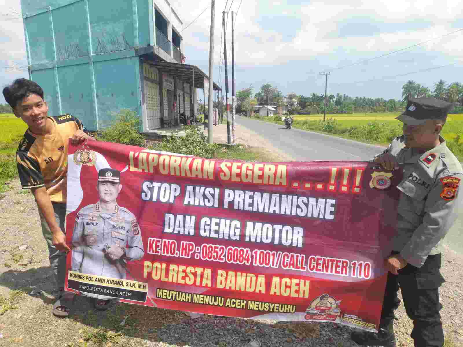 Polresta Banda Aceh Tegaskan Komitmen Berantas Segala Bentuk Premanisme