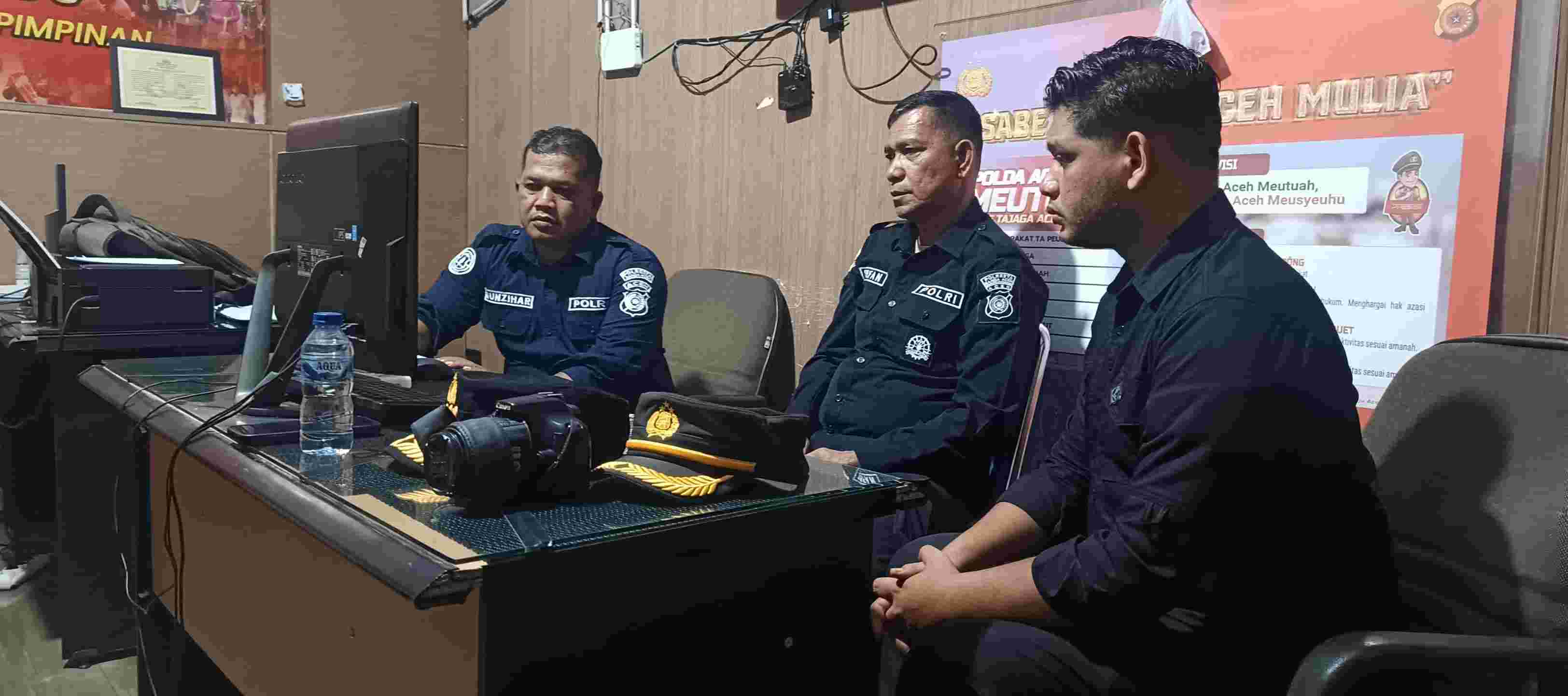 Kasi dan Personel Humas Polresta Banda Aceh Ikut Rakernis 