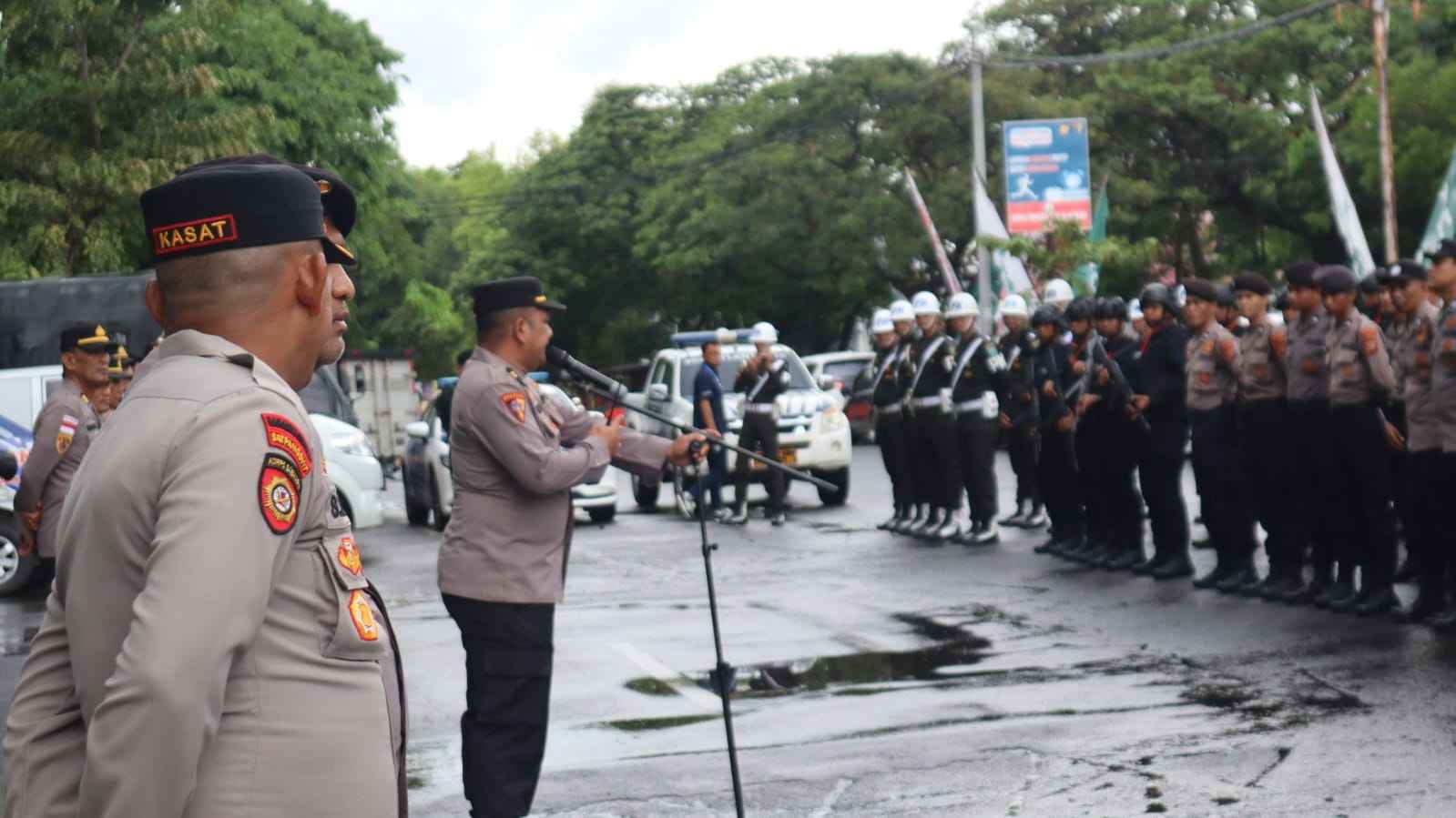 TNI Polri dikerahkan Pengamanan Stadion Lampineung, Persiraja vs PSMS Berakhir Imbang 1-1