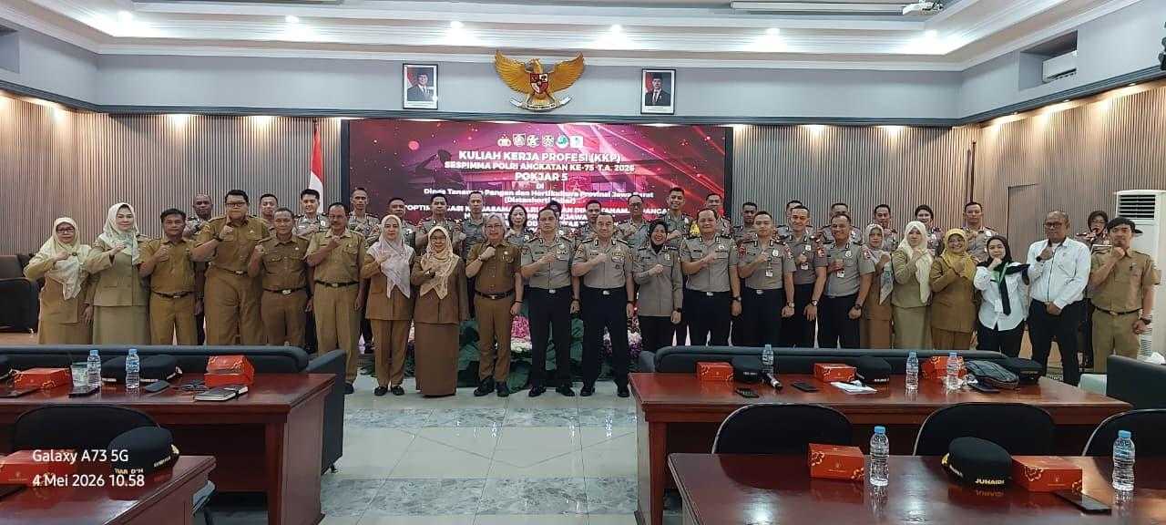 Pokjar V Sespimma Polri Angkatan 75 Gandeng Dinas TPH Jabar, Dorong Produktivitas Tanaman Jagung untuk Ketahanan Pangan