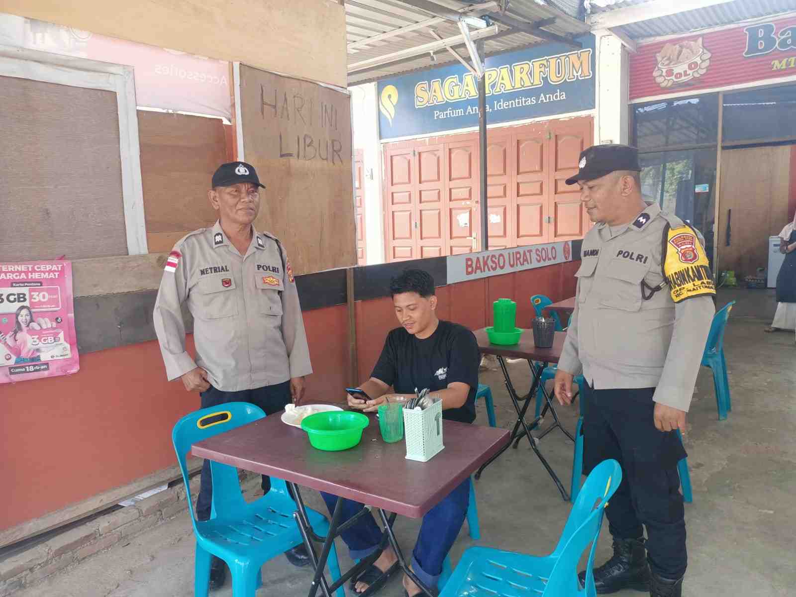 Bhabinkamtibmas Polresta Banda Aceh Saweu Keude Kupi, Pererat Silaturahmi dengan Warga