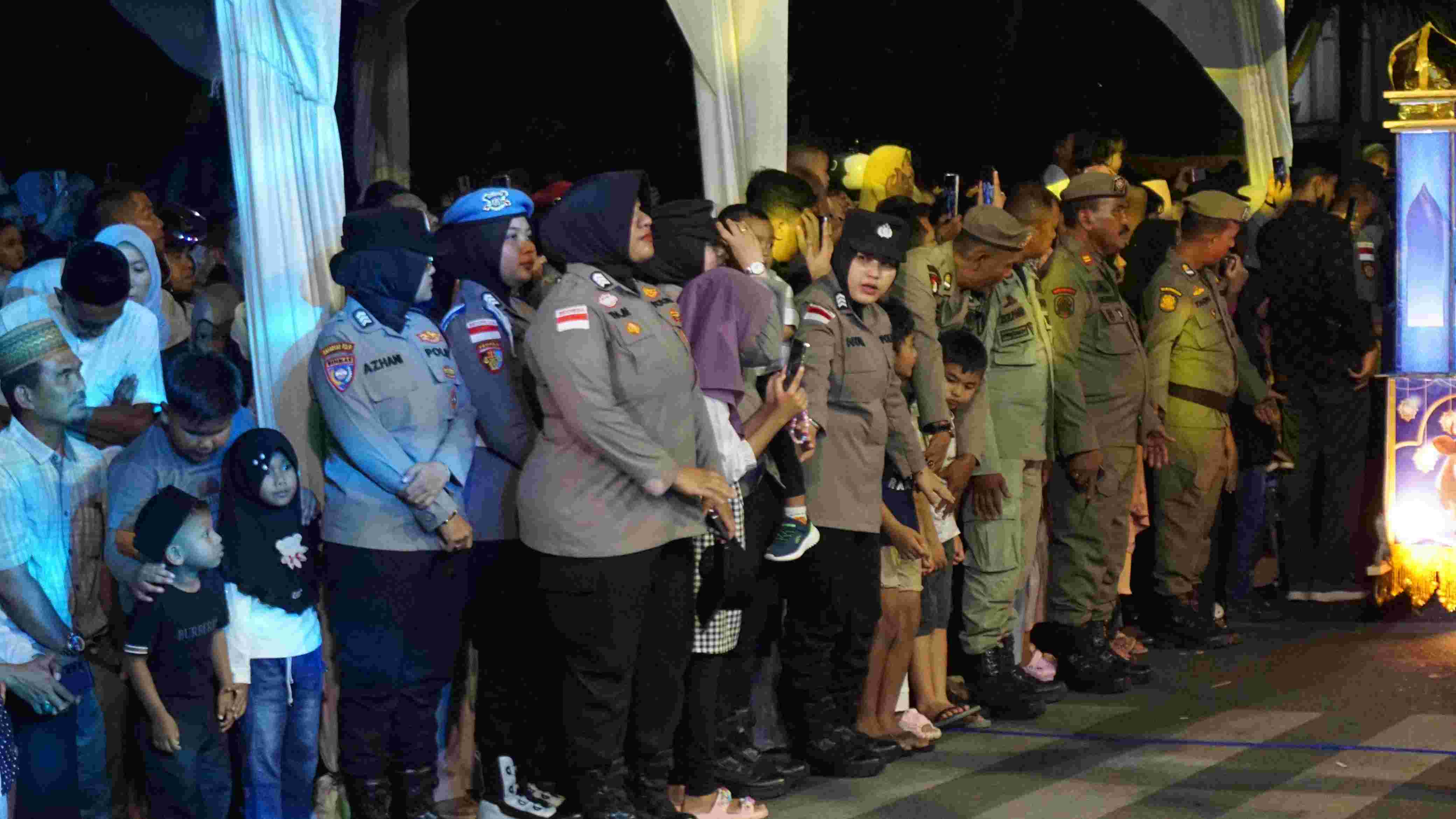 Malam Takbiran di Banda Aceh Aman dan Tertib - Tribratanews Polresta Banda Aceh