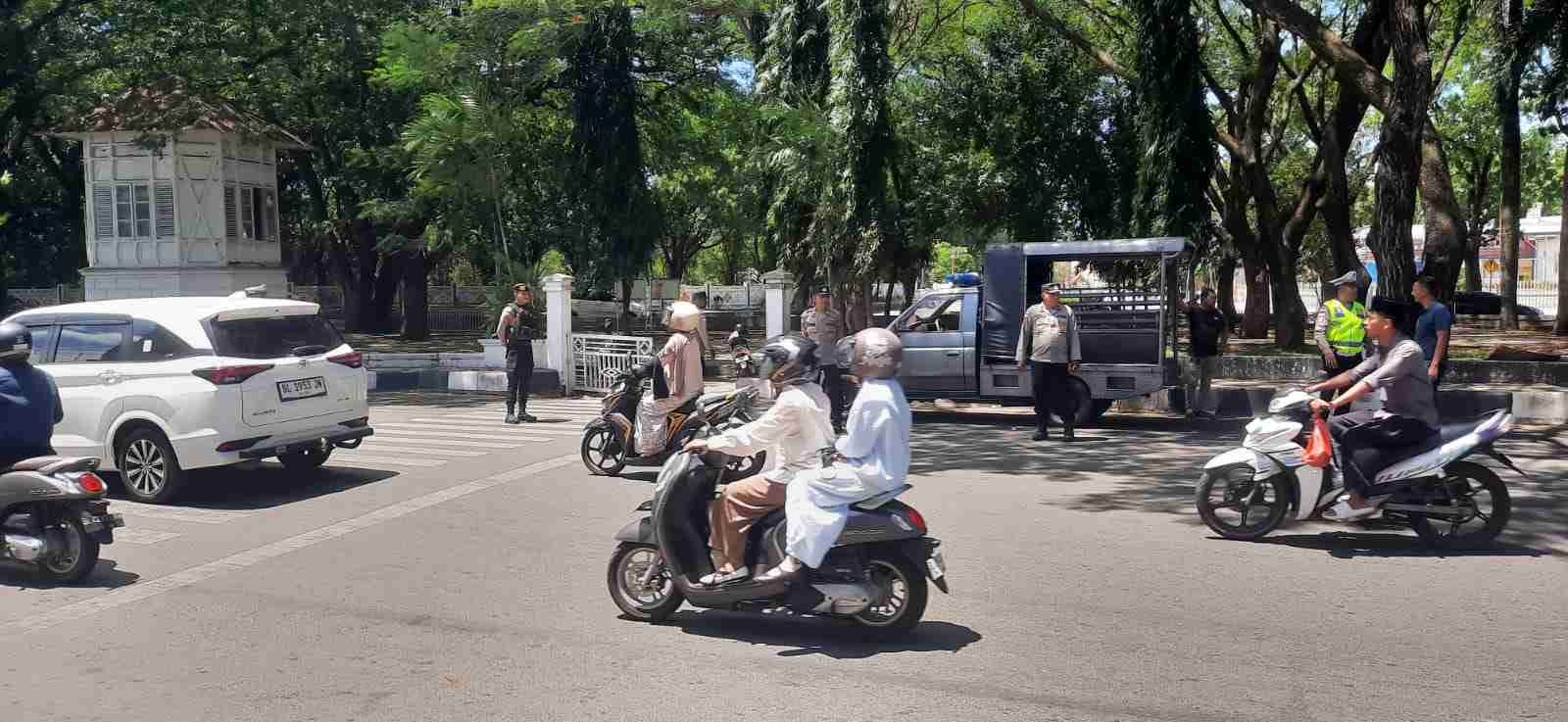 Antisipasi Balap Liar Jelang Shalat Jumat, Polresta Banda Aceh Turunkan Personel ke Jalan