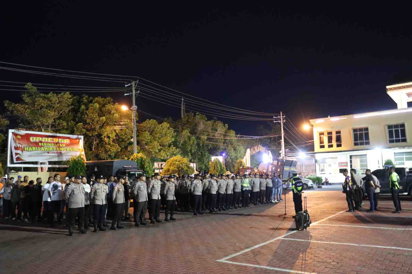 Personel UKL IV Polresta Banda Aceh Gelar Apel Patroli Malam, Ciptakan Kamtibmas Nyaman