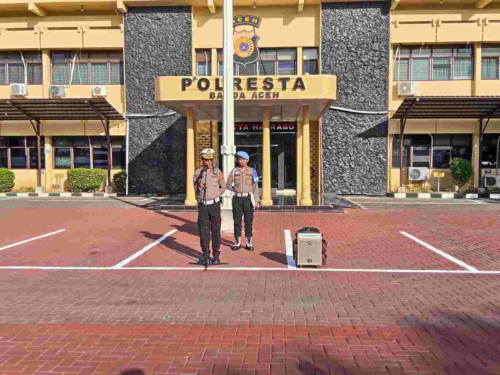 Kasatlantas Polresta Banda Aceh, Pentingnya Peran Polri Saat Strong Point Pagi