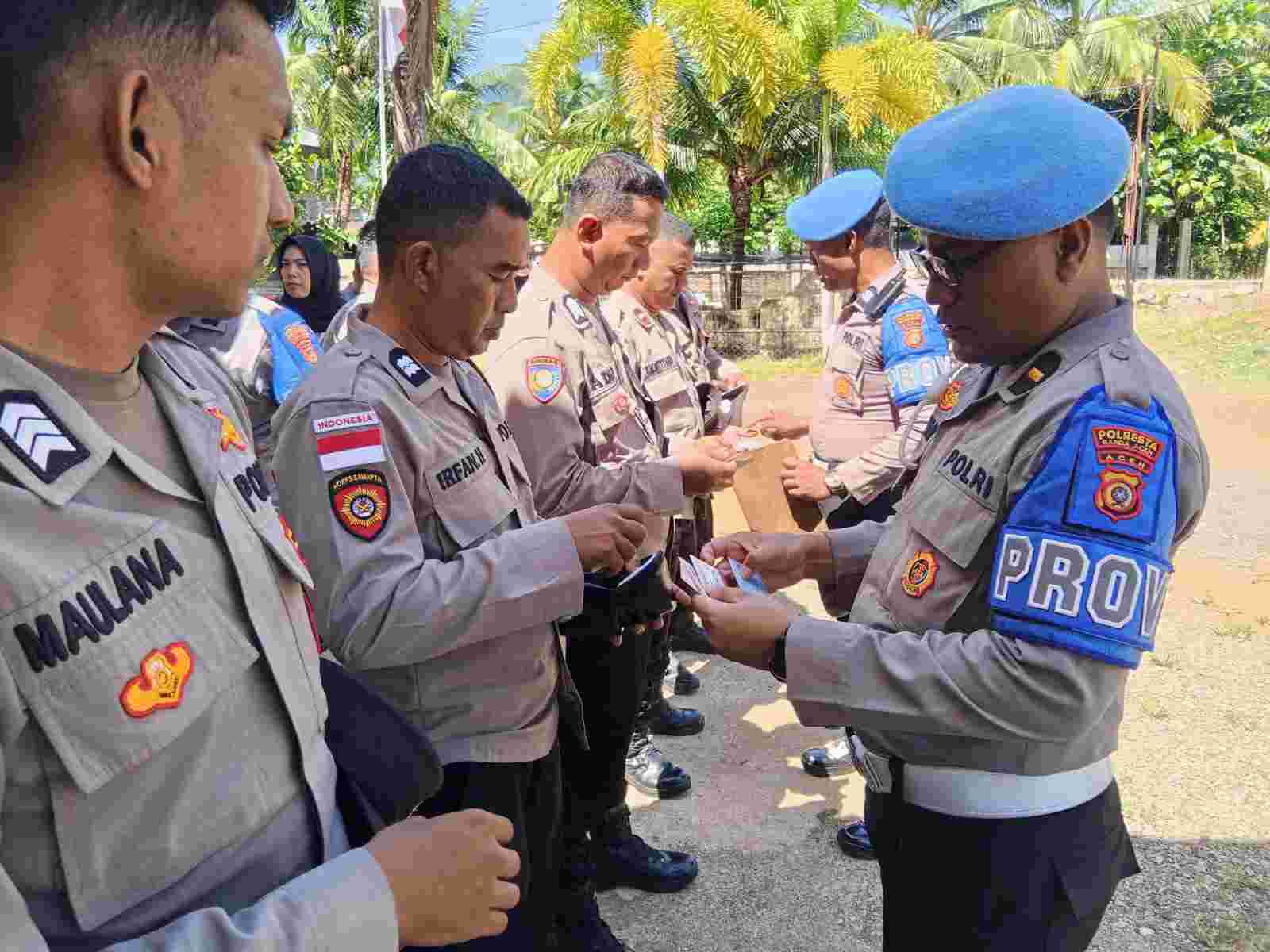 Wujudkan Polri Presisi, Propam Polresta Banda Aceh Gelar Gaktibplin di Polsek Darul Kamal dan Darul Imarah