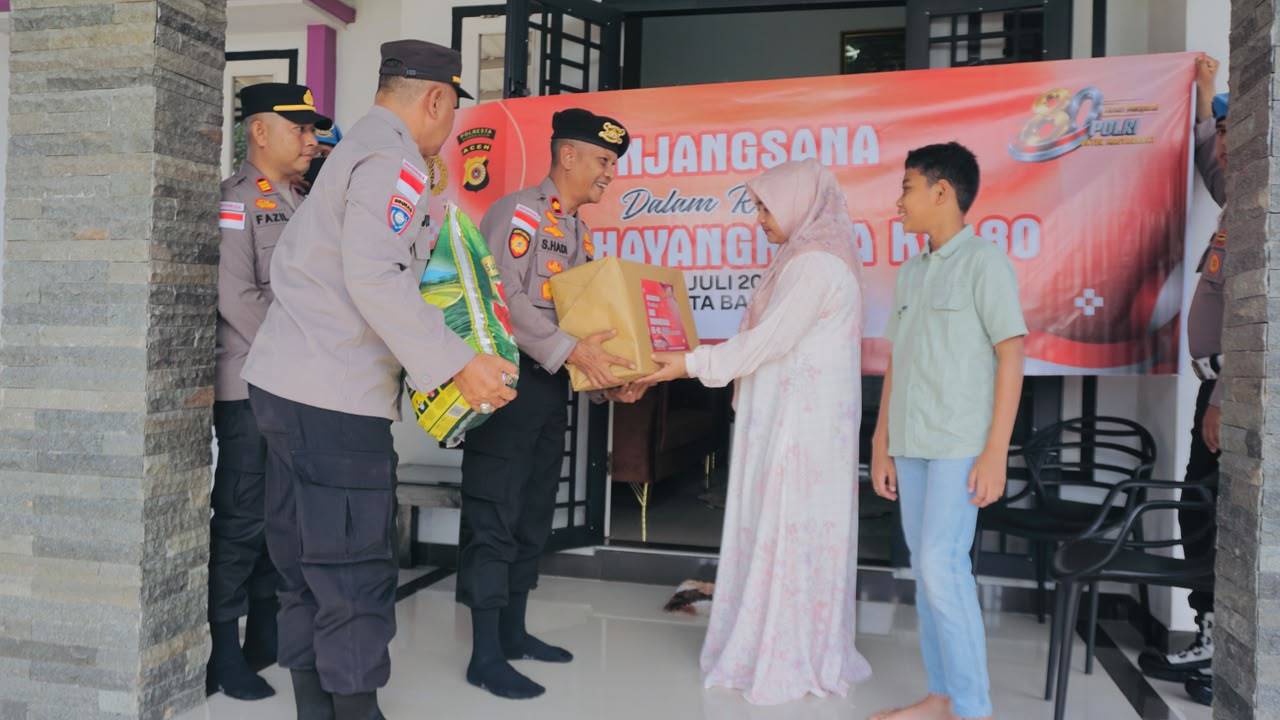 Polresta Banda Aceh Peduli Purnawirawan dan Warakawuri, Wujud Penghormatan atas Pengabdian Tanpa Batas
