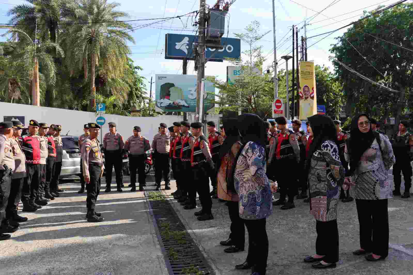Polresta Banda Aceh Amankan Kegiatan Pelantikan dan Bimtek Partai Golkar di Hermes Palace Hotel - Tribratanews Polresta Banda Aceh
