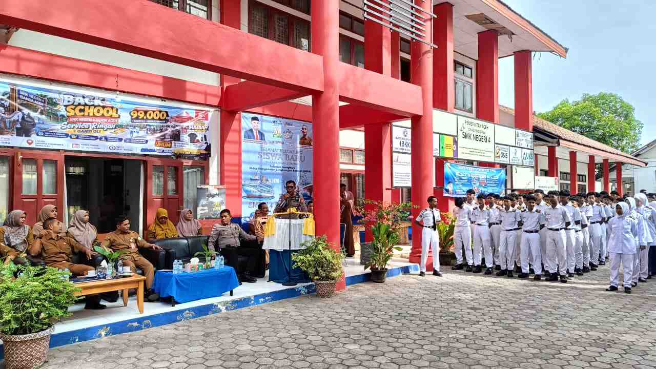 Police Goes To School, Satlantas Polresta Banda Aceh Bangun Budaya Tertib Berlalu Lintas di Kalangan Pelajar 