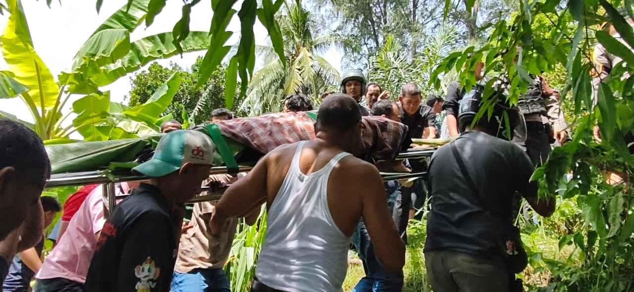 Warga Lamdingin Ditemukan Mengapung Di Krueng Aceh, Polisi Lakukan Olah TKP