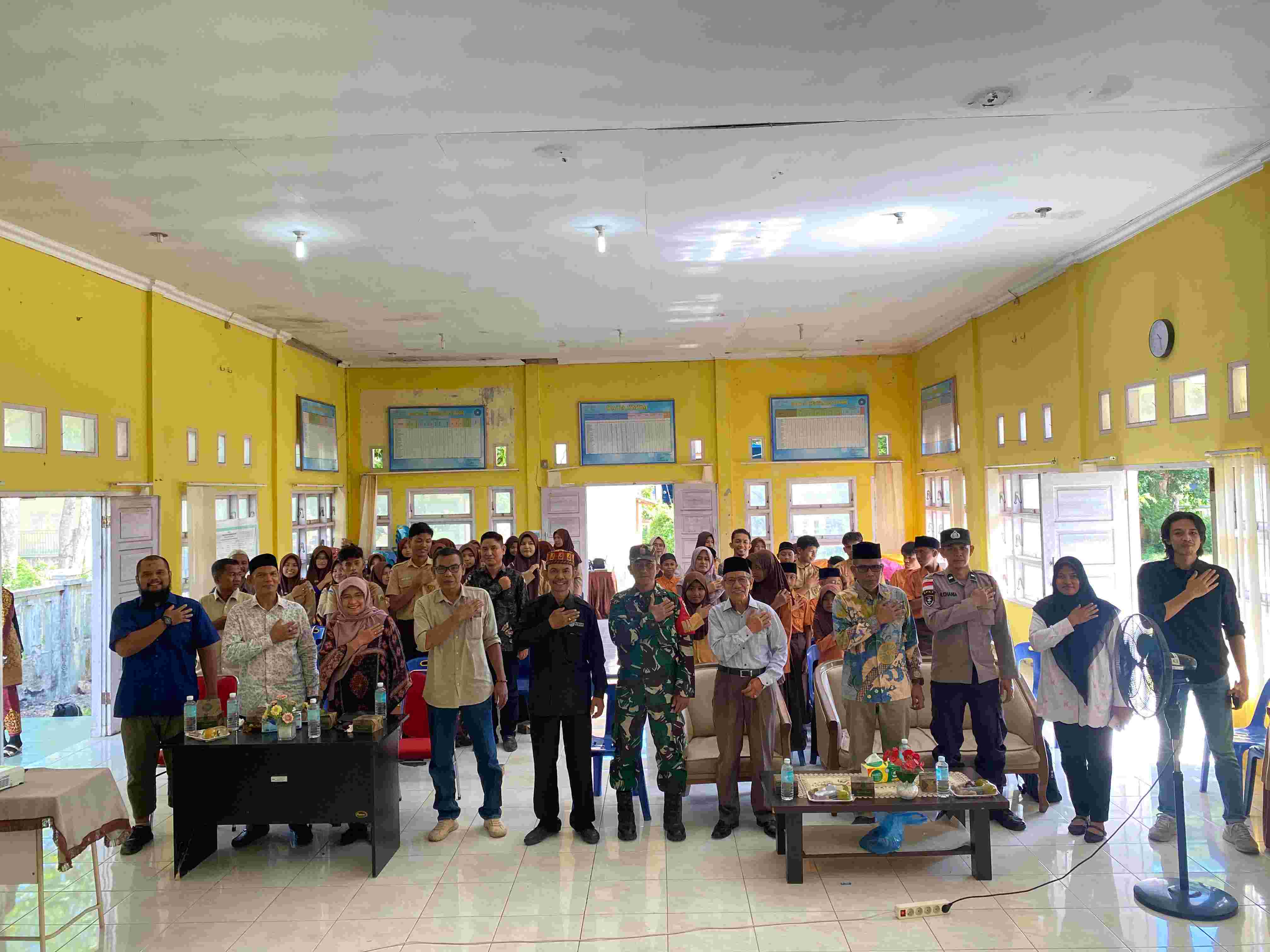 Polsek Peukan Bada Ikut Andil Dalam Pagelaran Workshop Edukasi Budaya, Simulasi Identifikasi Artefak dan Pemutaran Film Dokumenter Sejarah