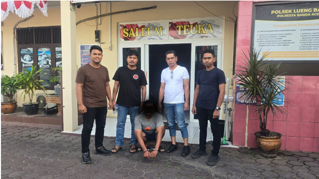 Pelaku Pencurian Beras di Banda Aceh Ditangkap di Aceh Selatan - Tribratanews Polresta Banda Aceh