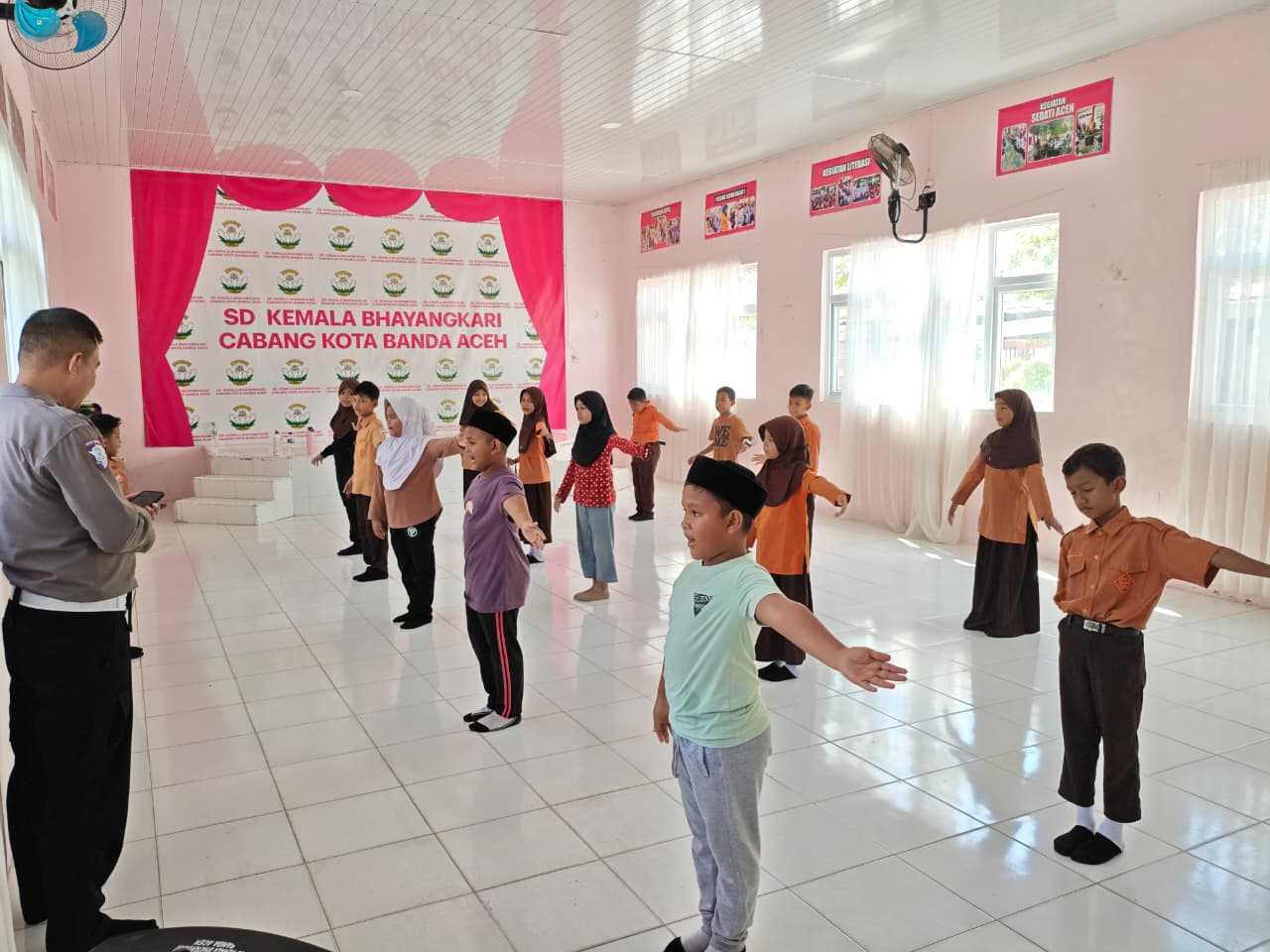 Polisi Goes to School, Satlantas Polresta Banda Aceh Bina Polisi Cilik di SD Keumala Bhayangkari