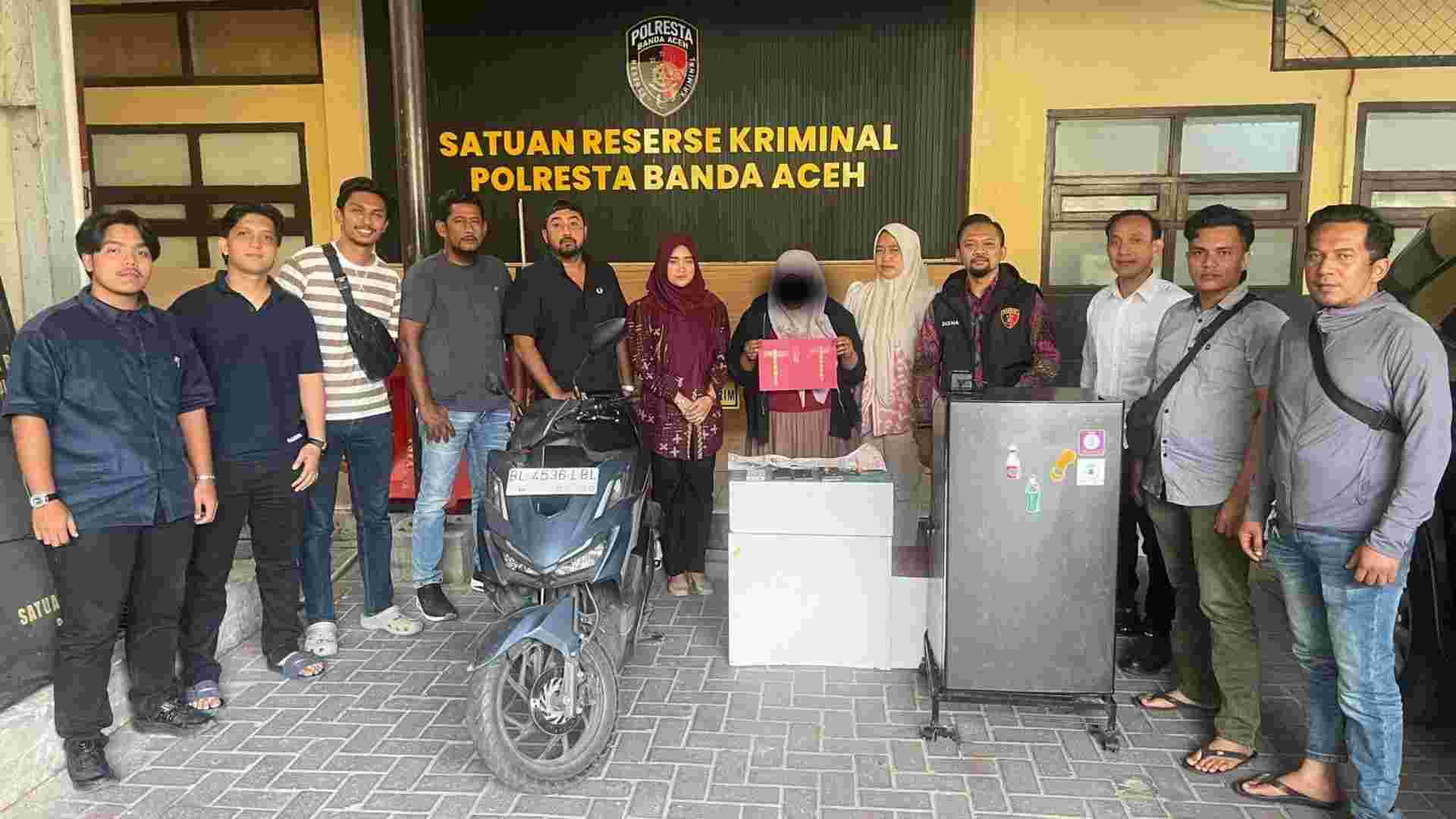 Polresta Banda Aceh Amankan ART Terduga Pelaku Pencurian Emas, Kerugian Korban Capai Rp119 Juta