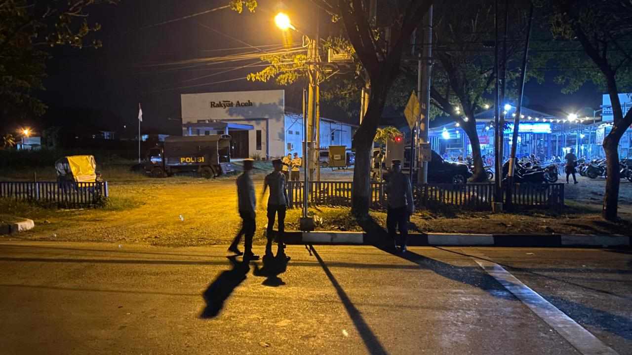 Polresta Banda Aceh Kerahkan Personel UKL II Patroli Malam,  SPBU dan Pemukiman Warga serta Warkop Jadi Prioritas 