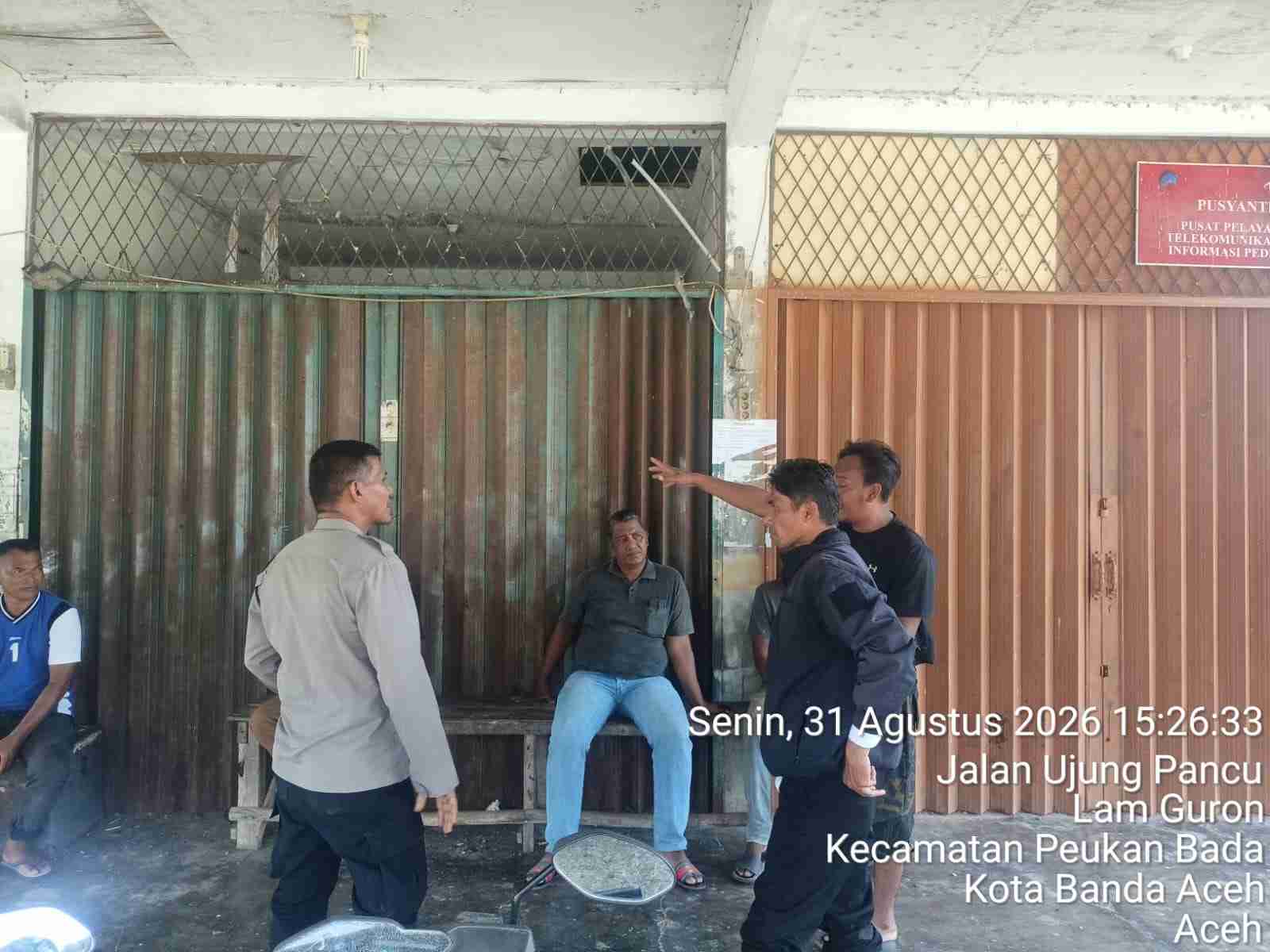 Polsek Peukan Bada Telusuri Lokasi Penemuan Dugaan Tulang Belulang Manusia yang Viral di Media Sosial