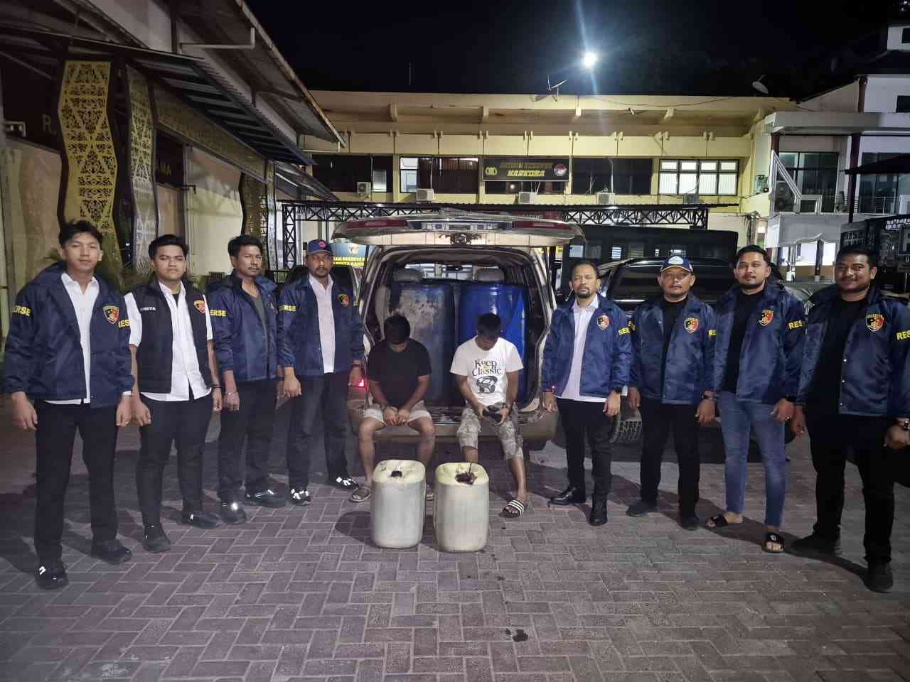 Polisi Amankan Mobil Angkut 600 Liter BBM Subsidi Jenis Bio Solar di Banda Aceh
