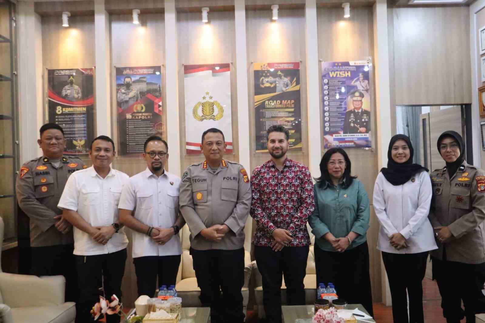 Kapolresta Banda Aceh Berbagi Strategi Penanganan People Smuggling kepada Kepolisian Kanada