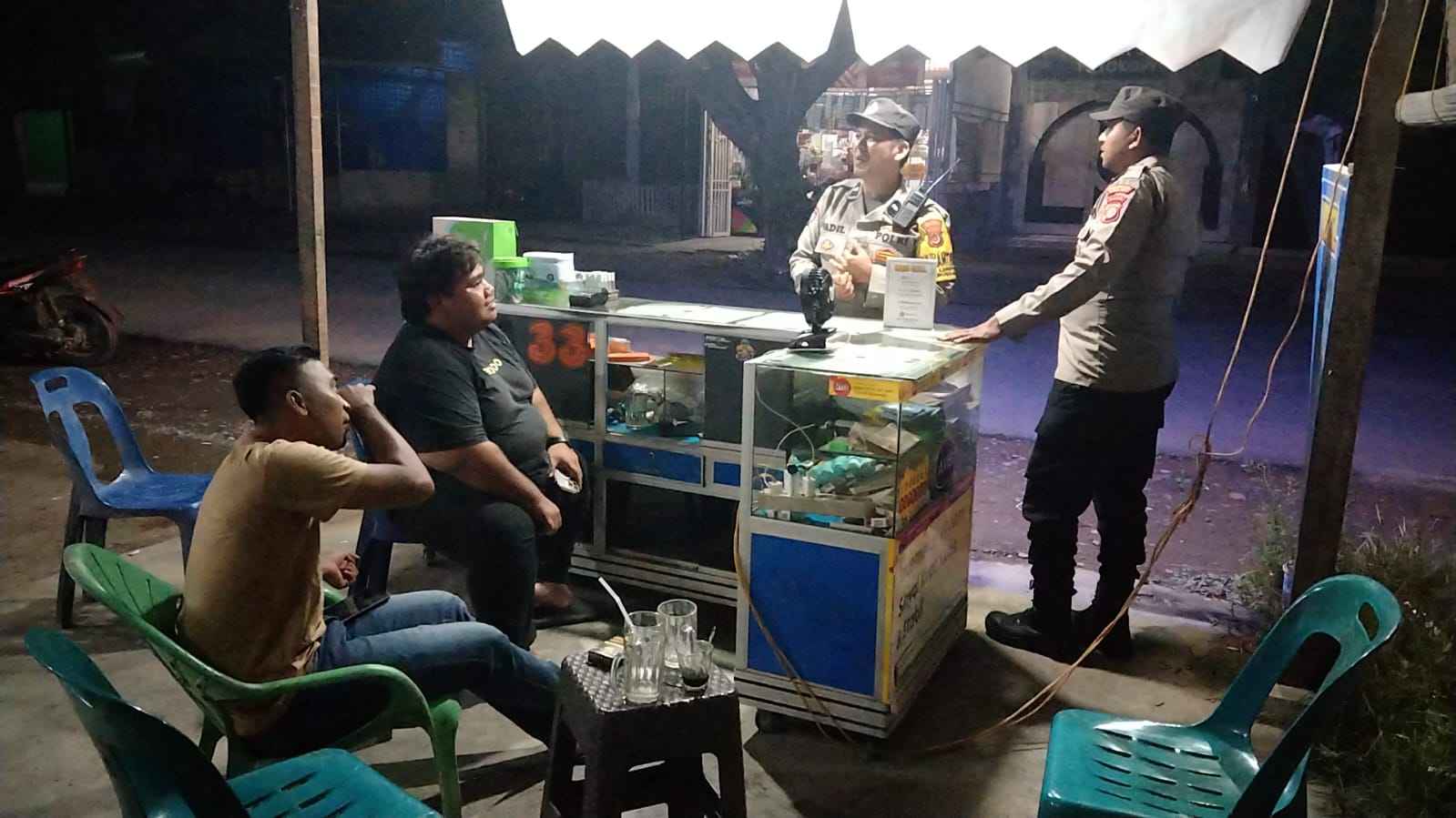 Patroli Malam Cegah Guantibmas, Polresta Banda Aceh Sisir hingga Pelosok Desa - Tribratanews Polresta Banda Aceh
