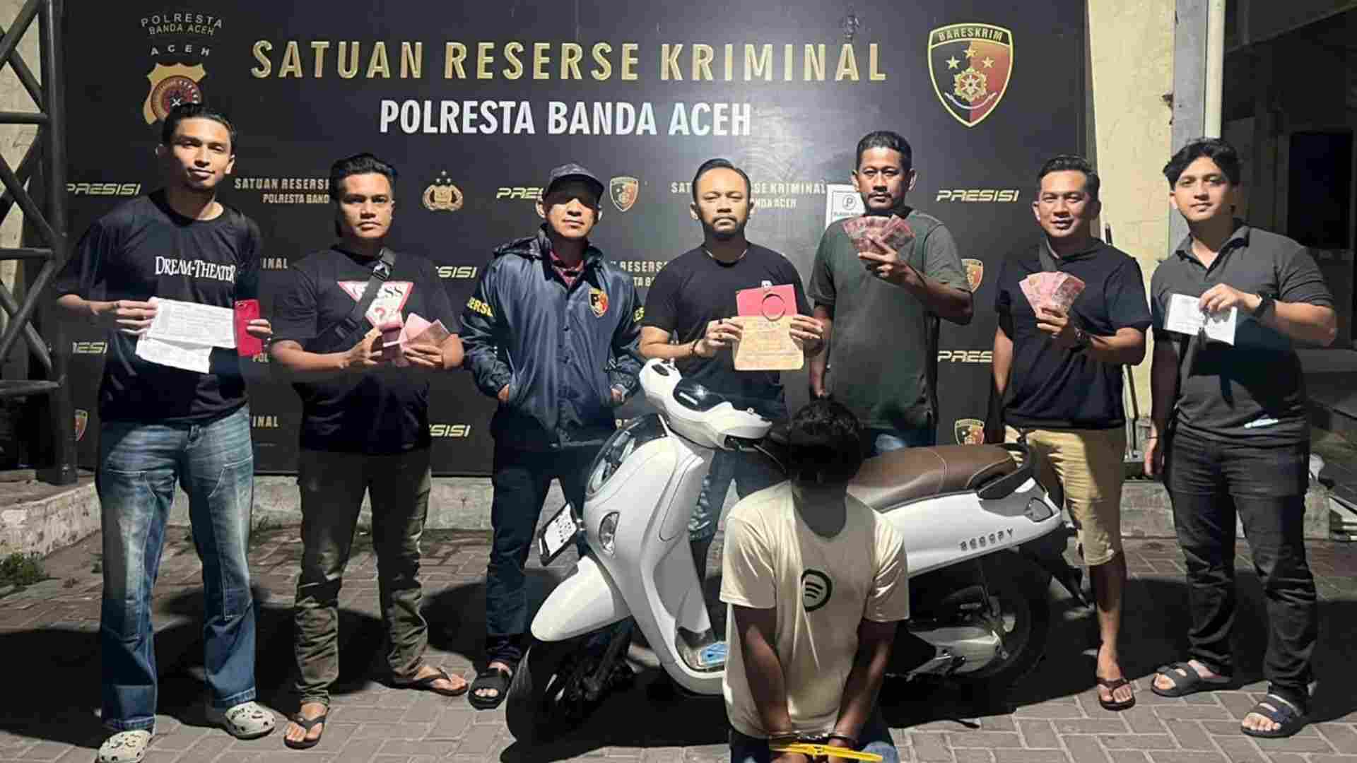 Curi Uang 100 Juta di Parkiran, Pelaku Di Ciduk Polisi