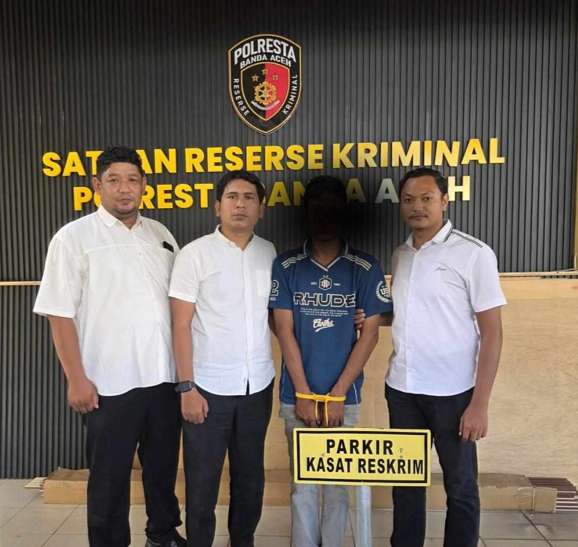 Terduga Pelaku Penggelapan Scoopy Ditangkap di Ulee Lheue, Motor Dijual ke Sumut seharga Rp.4,4 Juta