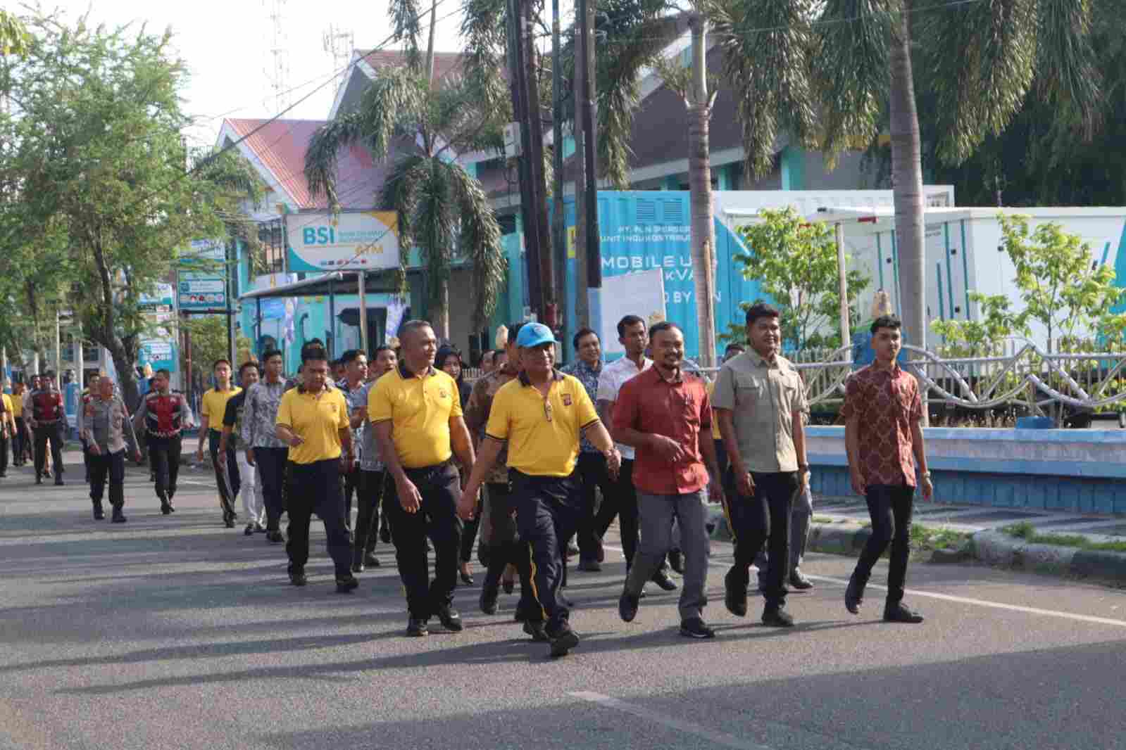 Kapolresta Banda Aceh Tekankan Personel Harus Miliki Jiwa Mens Sana in Corpore Sano - Tribratanews Polresta Banda Aceh