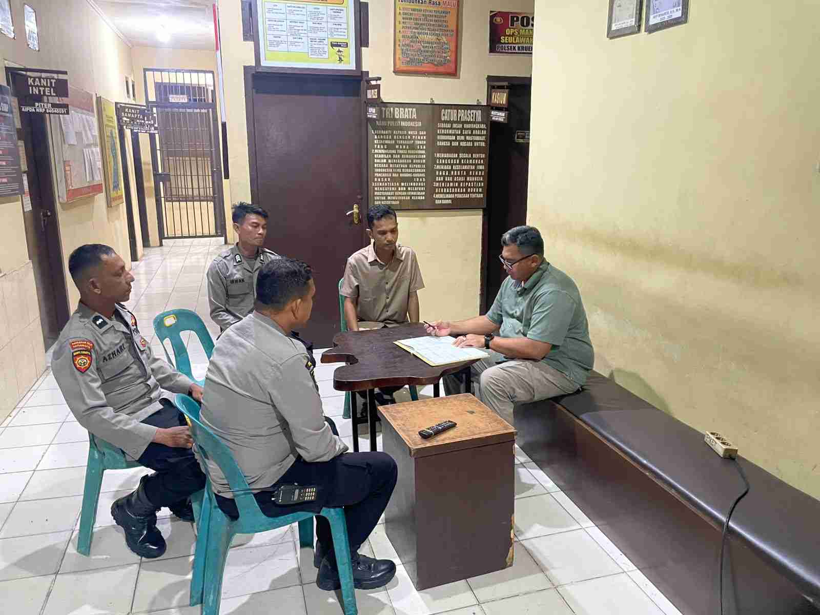 Giliran Polsek Krueng Barona Jaya dan Ulee Kareng Dicek Wakapolresta Banda Aceh, Ini Tujuannya - Tribratanews Polresta Banda Aceh